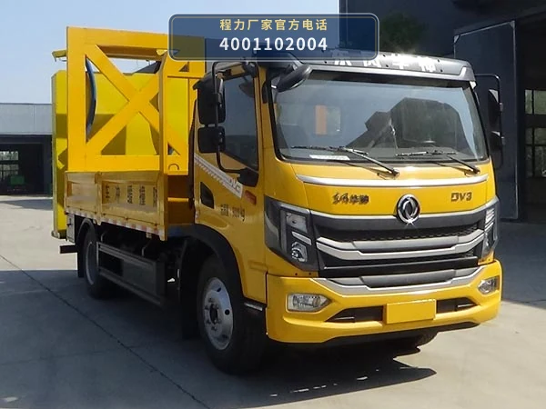 CLW5090TFZCDP型东风华神防撞缓冲车整车图