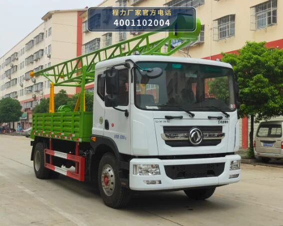 CLW5097TZJ6型程力威牌钻机车整车图
