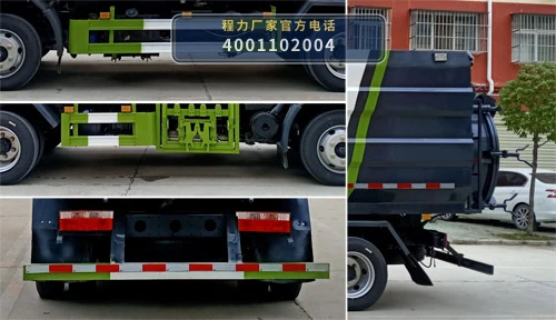 CLW5100ZWX6型东风多利卡污泥自卸车 产品细节图