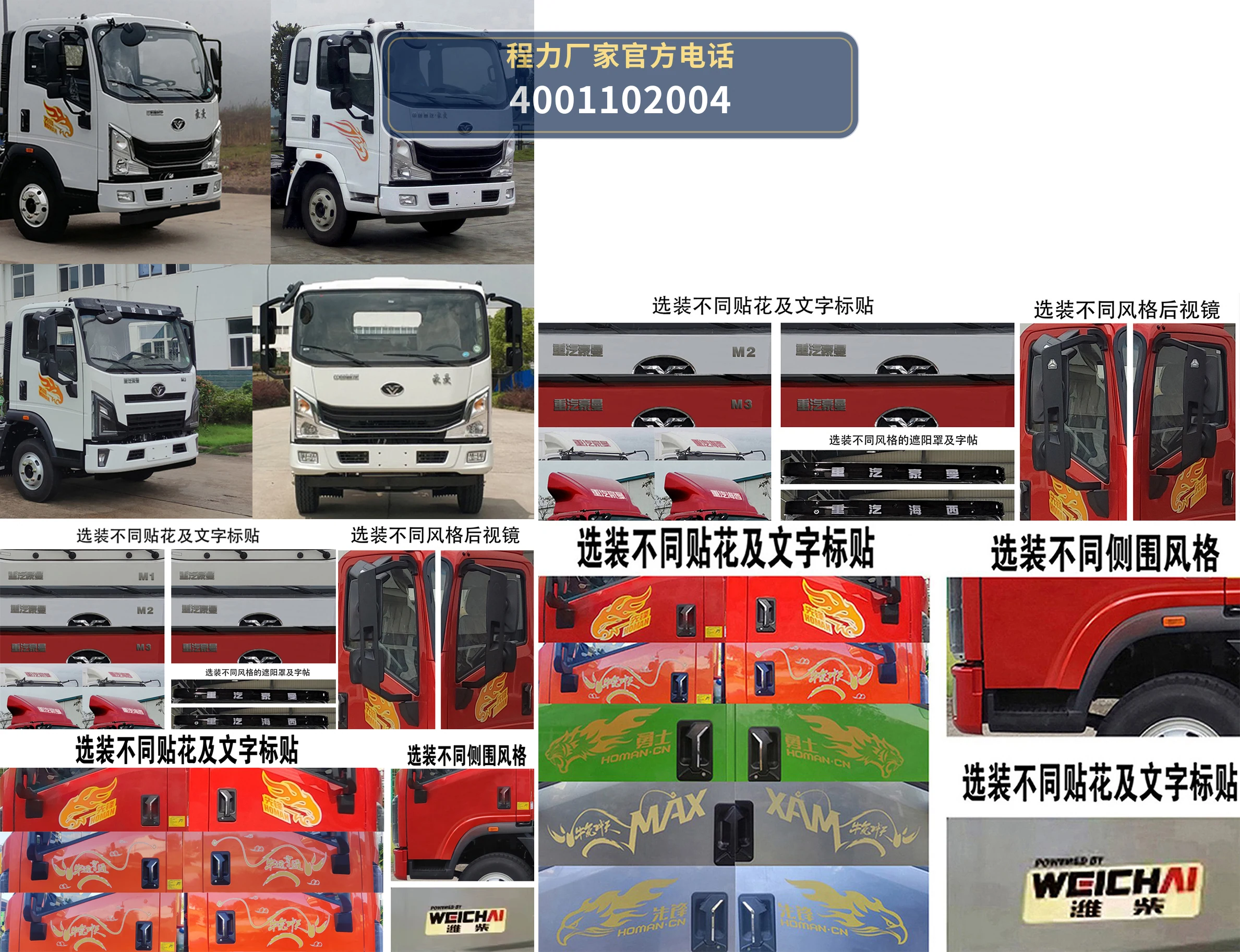 CLW5110ZXXBSK型程力威牌车厢可卸式垃圾车 产品细节图