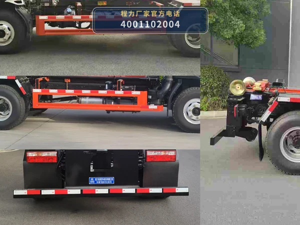 CLW5120ZXXASK型程力威牌车厢可卸式垃圾车 产品细节图