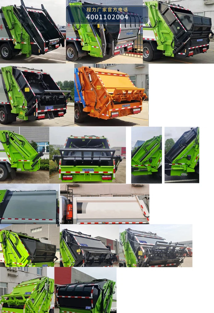 CLW5120ZYS6RL型程力威牌压缩式垃圾车 产品细节图