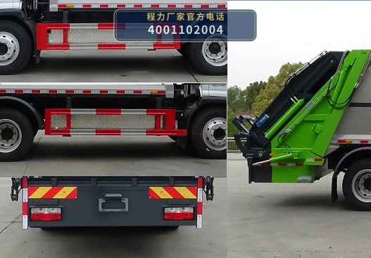 CLW5120ZYSBEV6WL型程力威牌(王力)纯电动压缩式垃圾车 产品细节图