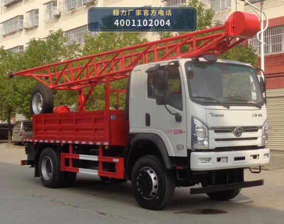 CLW5122TZJT6型程力威牌钻机车整车图