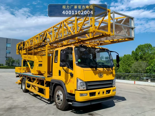 CLW5140JQJCDP型程力威牌桥梁检测车整车图