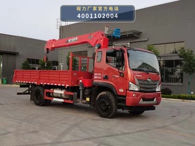 CLW5160JSQB6型程力威牌随车起重运输车