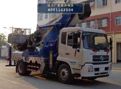 CLW5170JGKD6型东风天锦高空作业车整车图