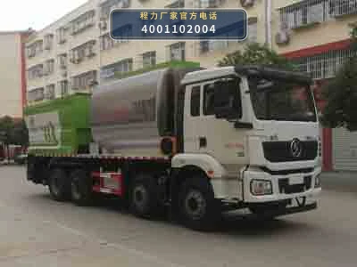 CLW5310TFCS6型同步碎石封层车整车图