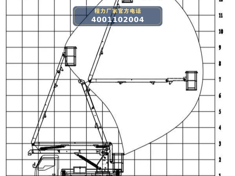 CLW5042JGK6HX型江铃4米高空作业车