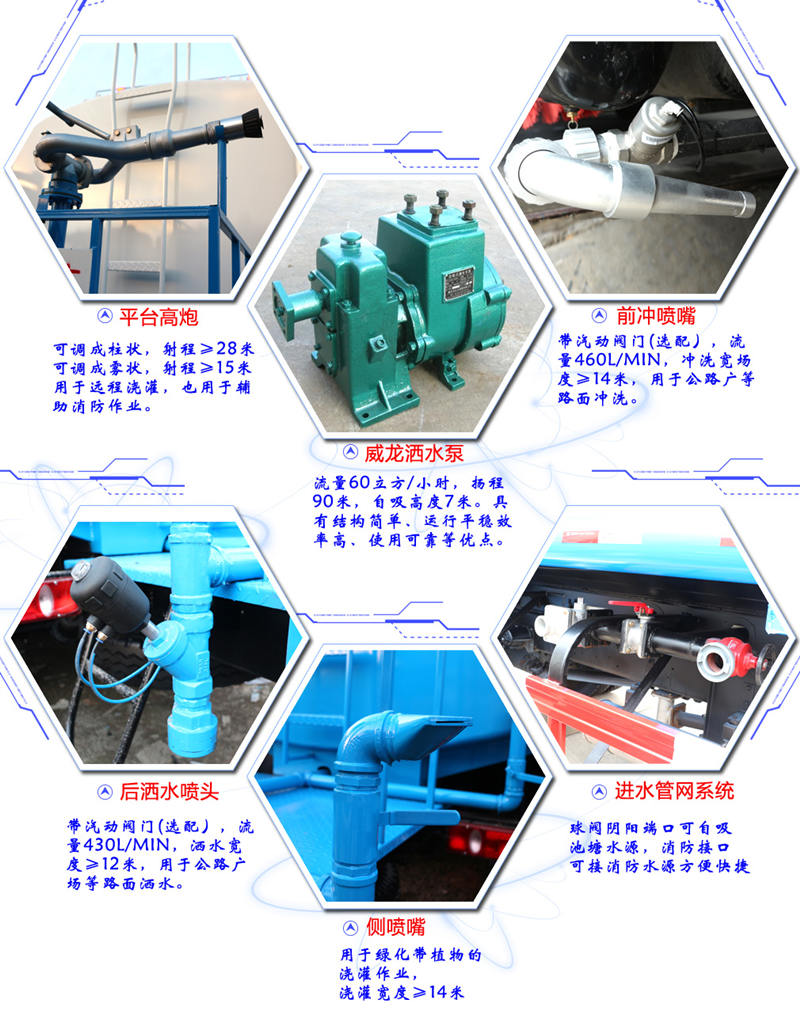 凯马5吨绿化喷洒车