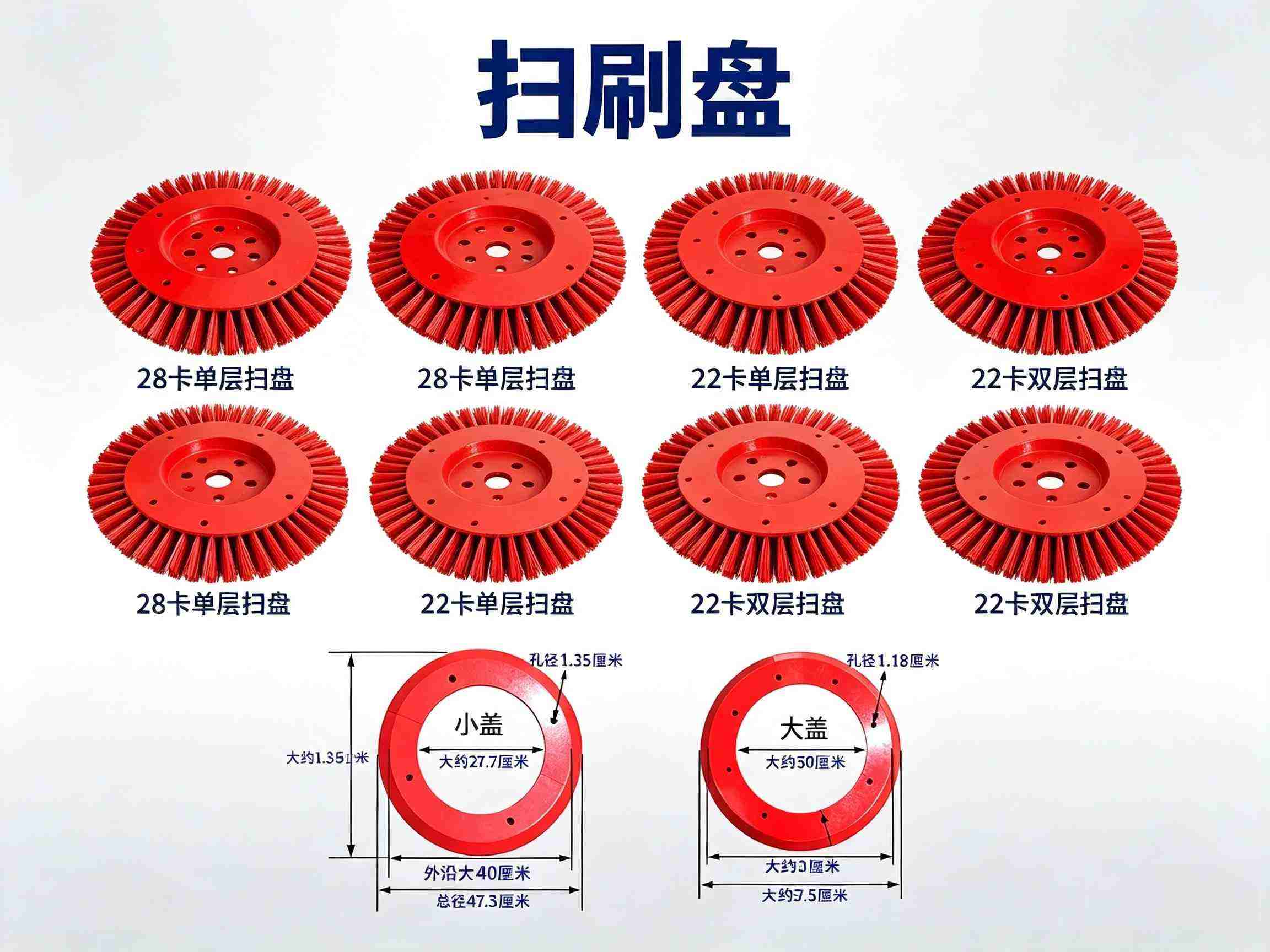洗扫车扫盘