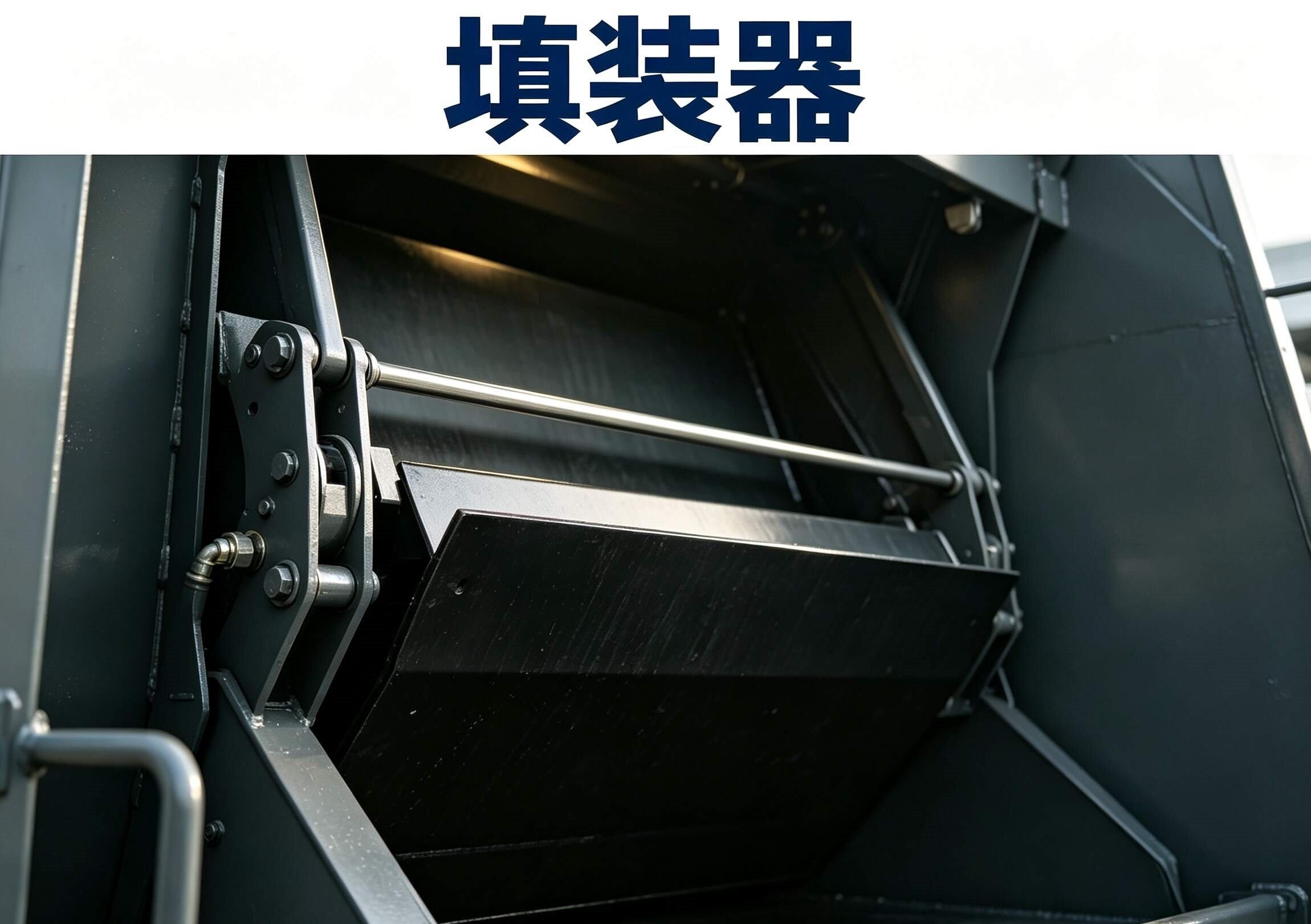压缩垃圾车填装器